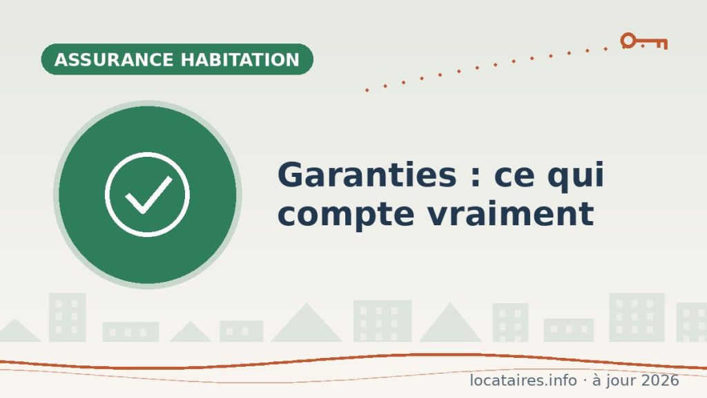 Garanties d’assurance habitation : ce qui compte vraiment