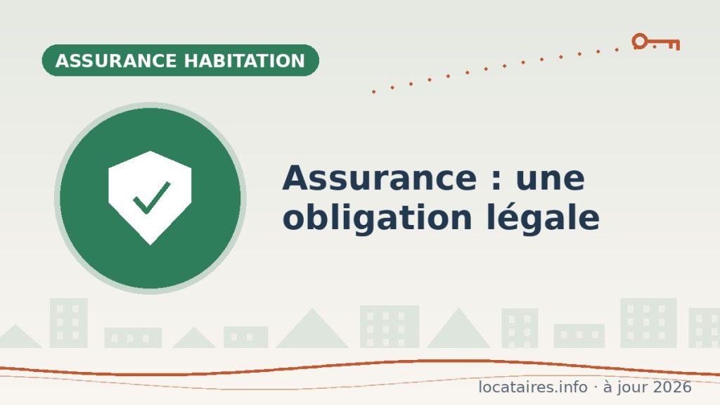 Assurance habitation : une obligation légale du locataire