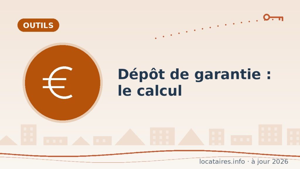 Dépôt de garantie : calculez le délai et la majoration de retard