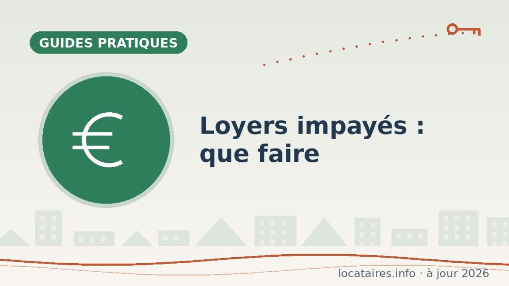 Loyers impayés : que faire quand on ne peut plus payer