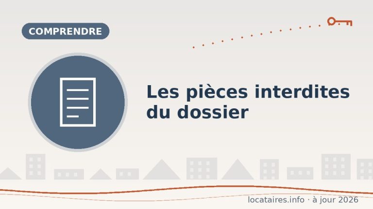 Dossier de location : les pièces qu’on n’a pas le droit de vous demander